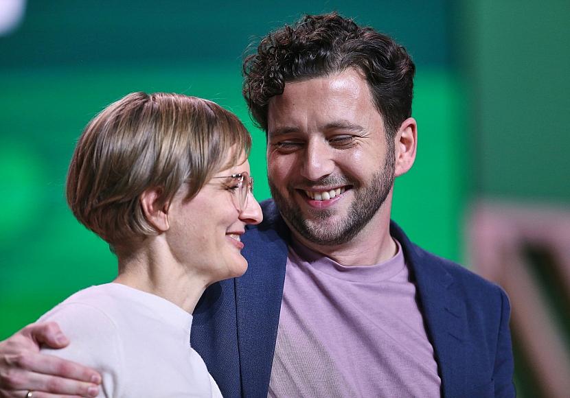 Grüne wählen Brantner und Banaszak zum neuen Führungsduo