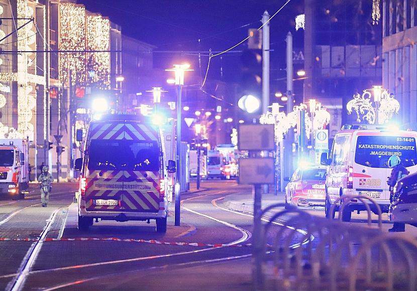 Hinterbliebene vom Breitscheidplatz fühlt in Magdeburg mit